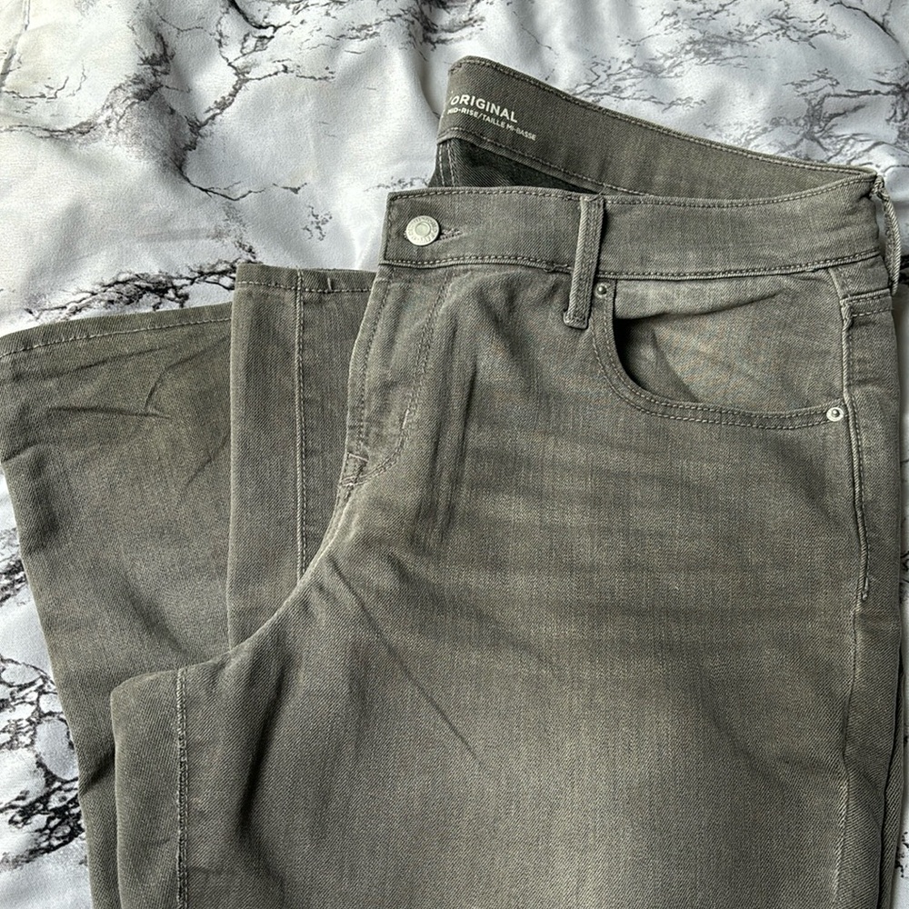 Old Navy Original Gray Mid-rise Jeans